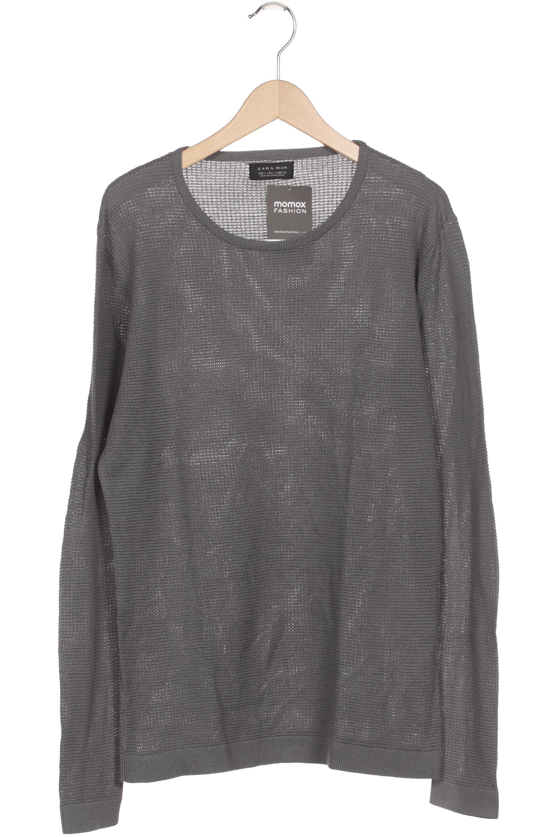 

ZARA Herren Pullover, grau