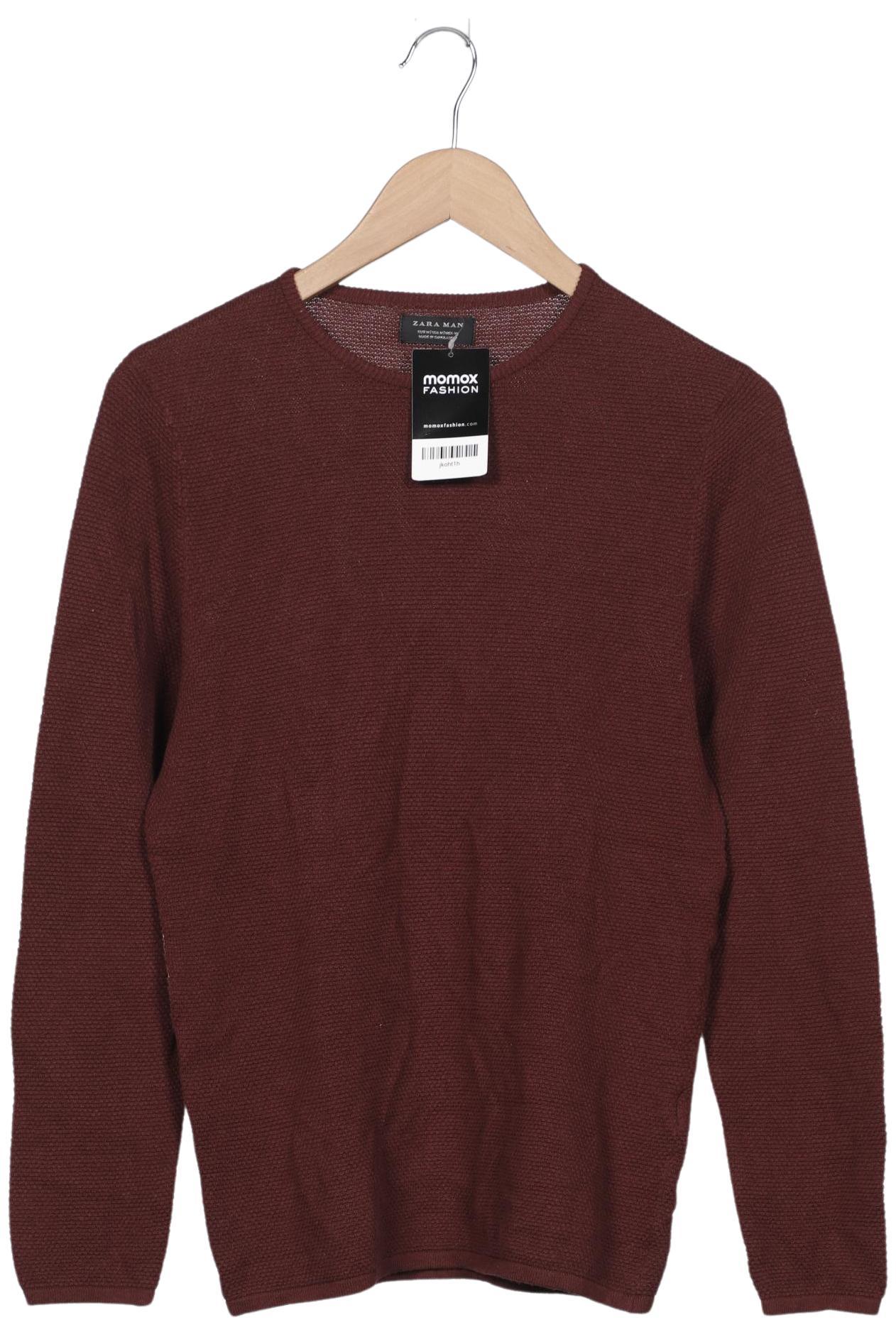 

Zara Herren Pullover, bordeaux, Gr. 48