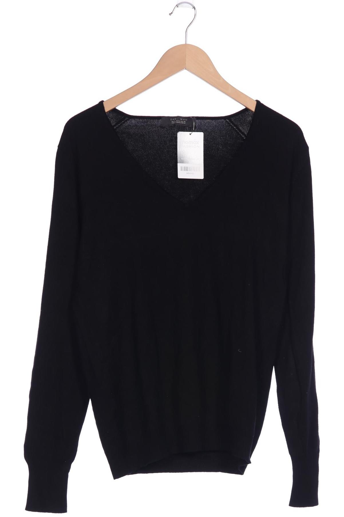 

ZARA Herren Pullover, schwarz