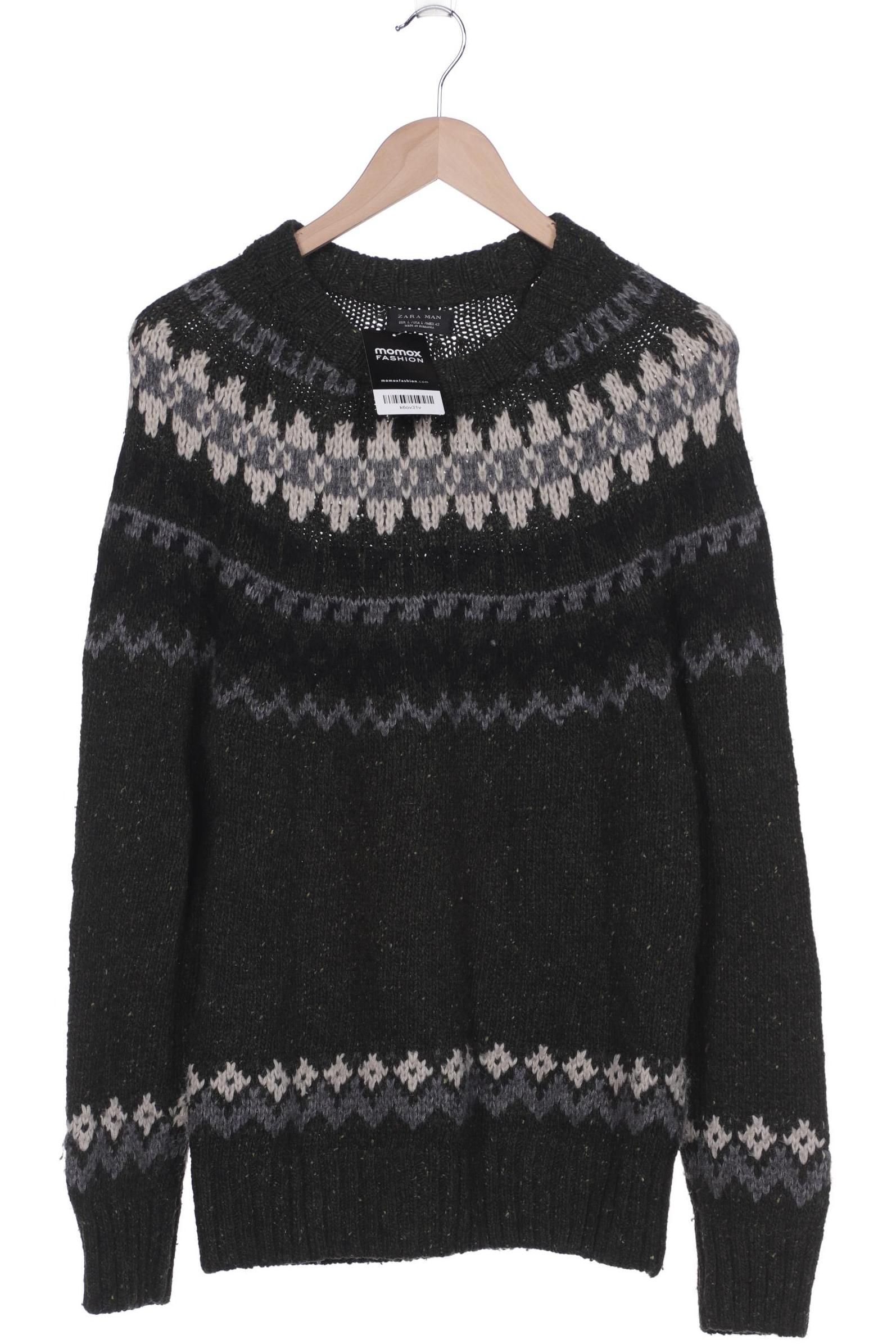 

ZARA Herren Pullover, grün