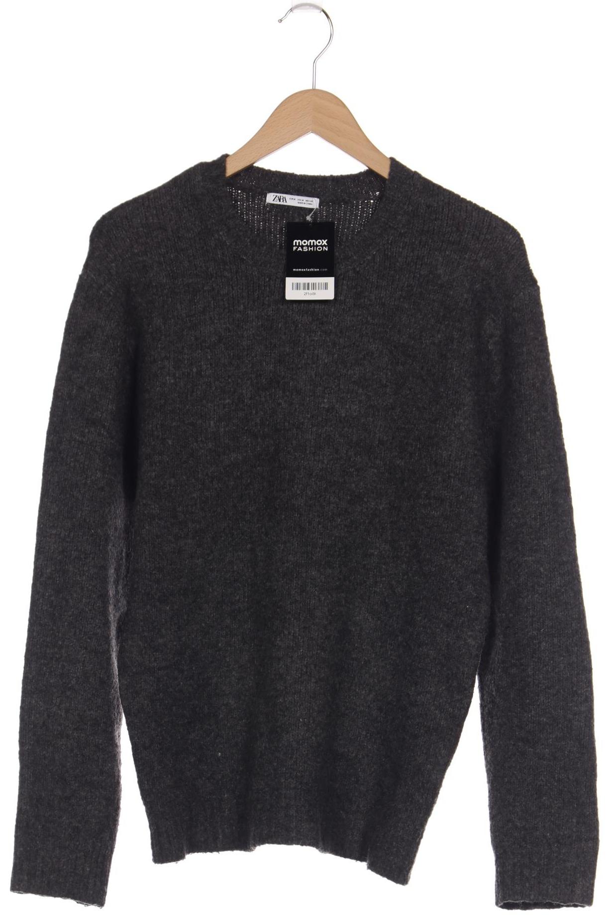 

ZARA Herren Pullover, grau