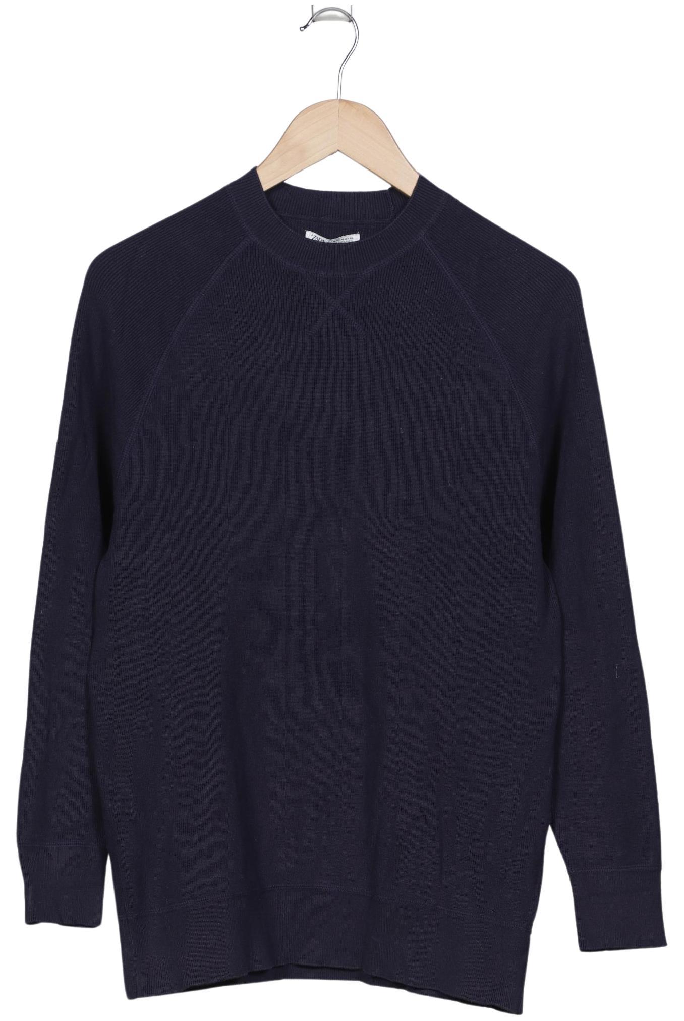 

Zara Herren Pullover, marineblau, Gr. 48