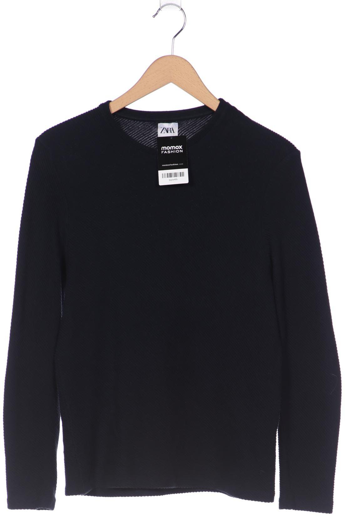 

ZARA Herren Pullover, marineblau