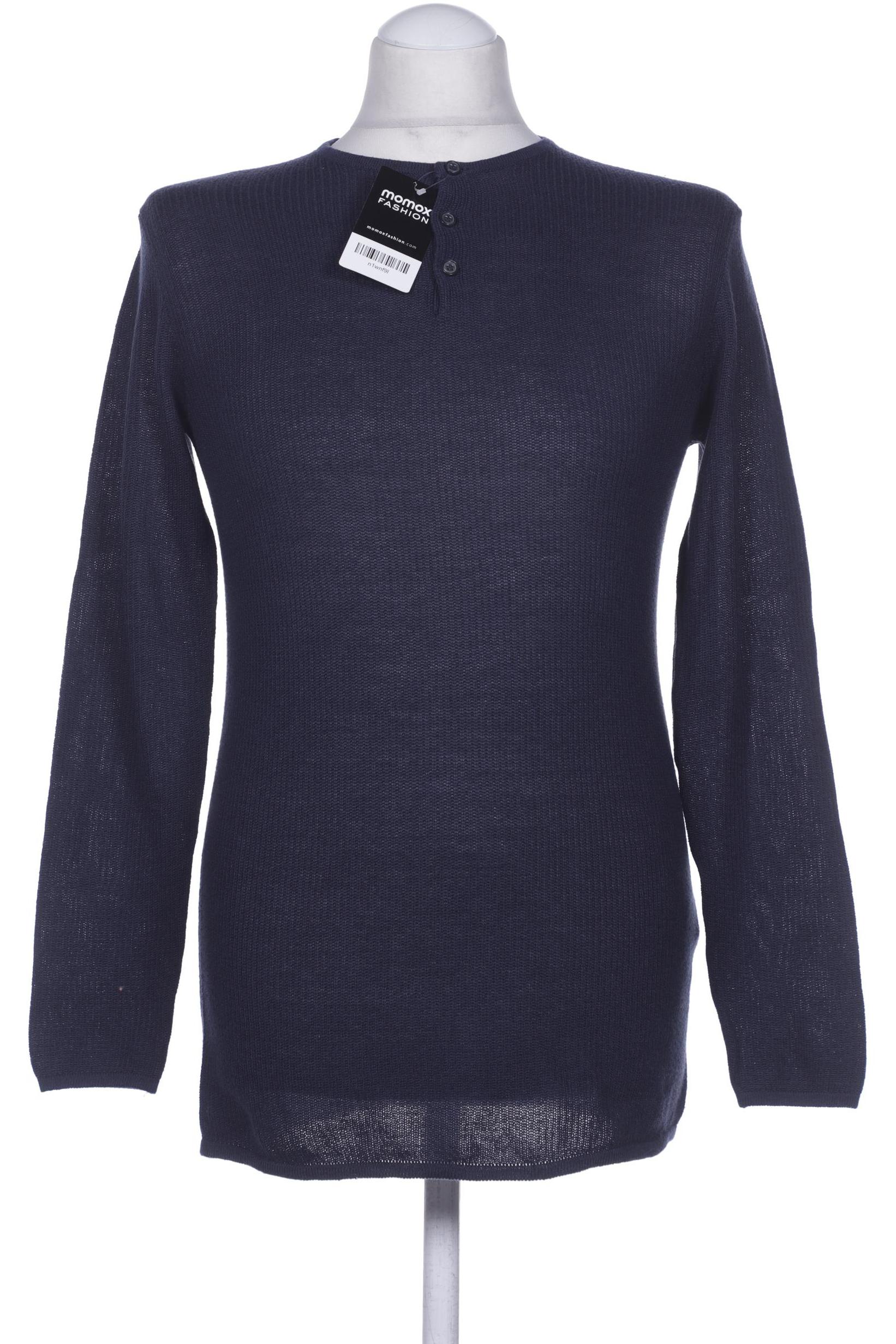 

ZARA Herren Pullover, marineblau