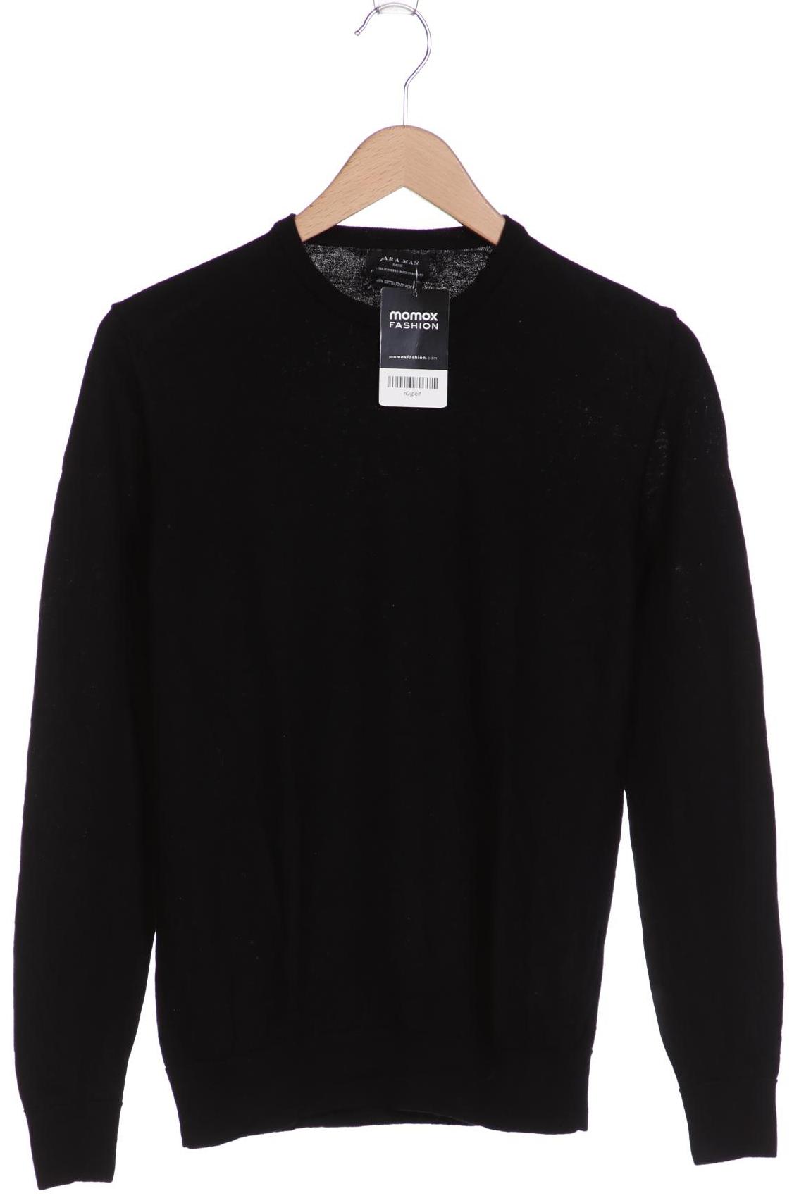 

ZARA Herren Pullover, schwarz