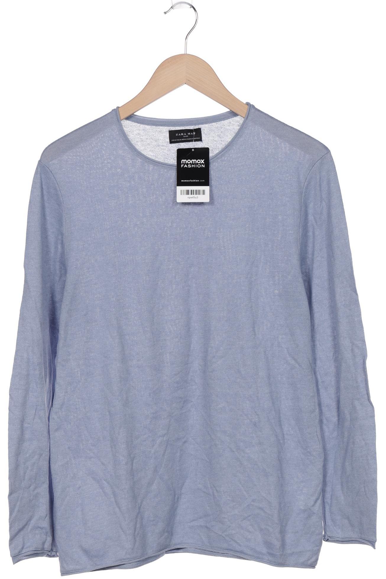 

ZARA Herren Pullover, hellblau