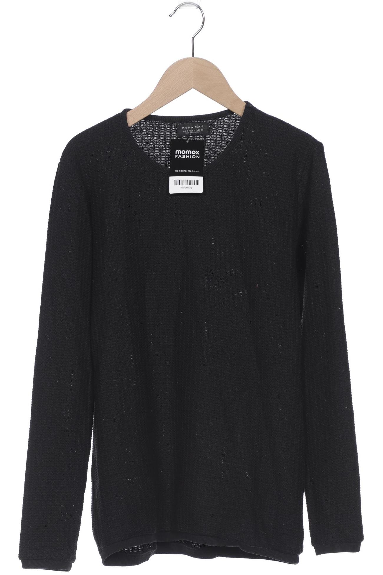 

ZARA Herren Pullover, schwarz
