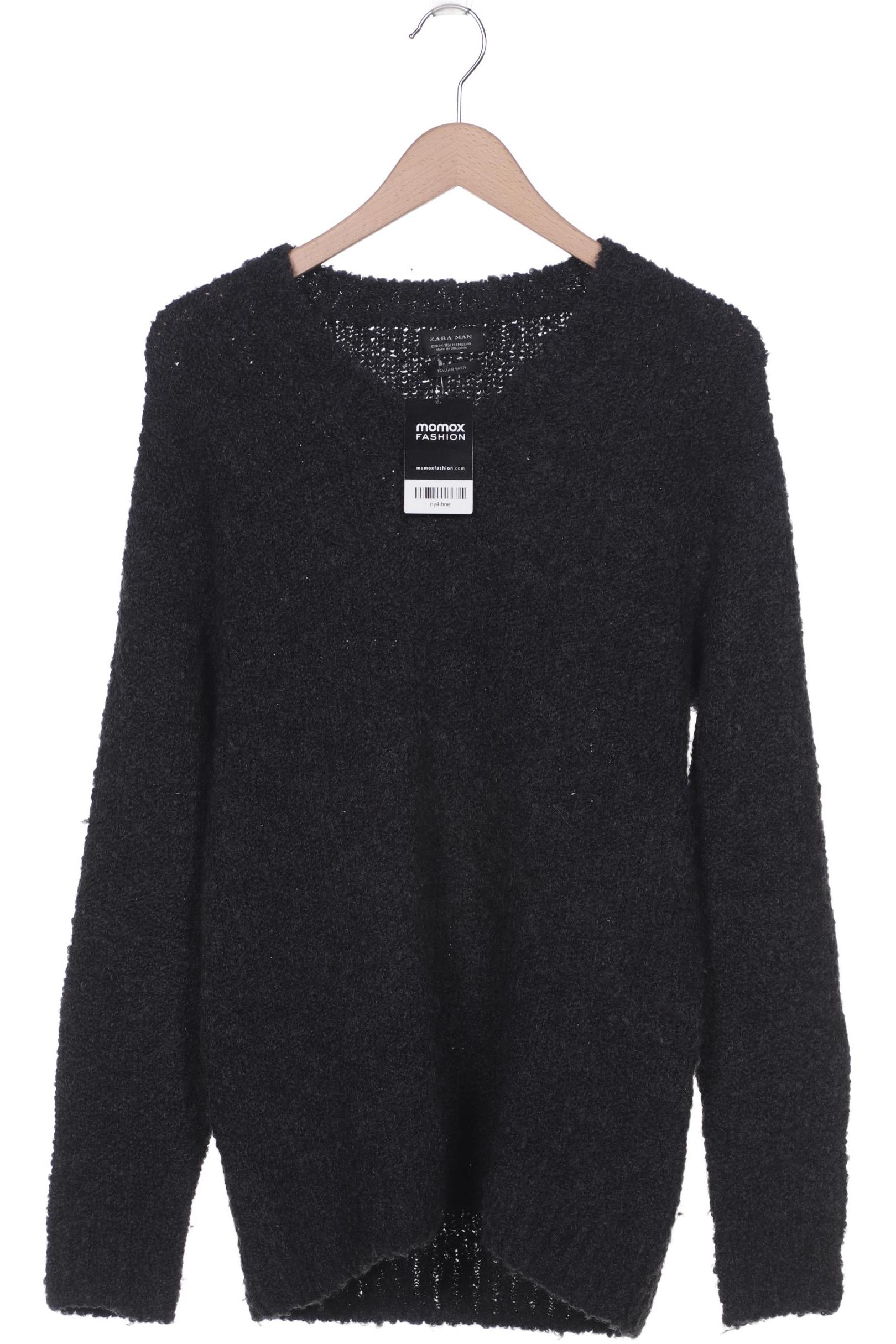 

ZARA Herren Pullover, grau