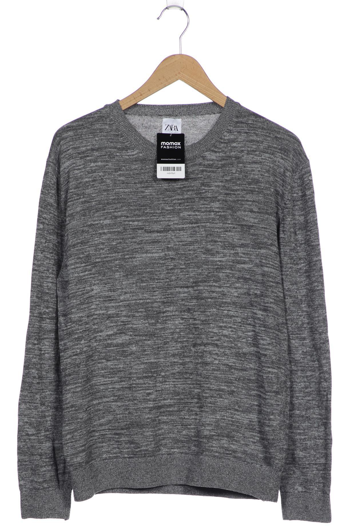 

ZARA Herren Pullover, grau