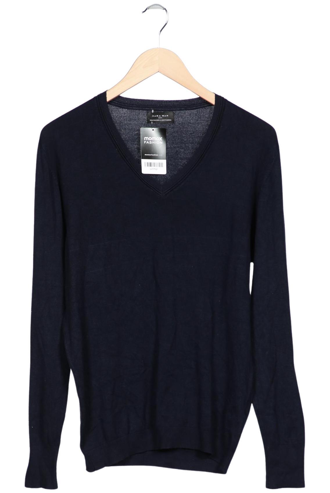 

Zara Herren Pullover, marineblau, Gr. 48