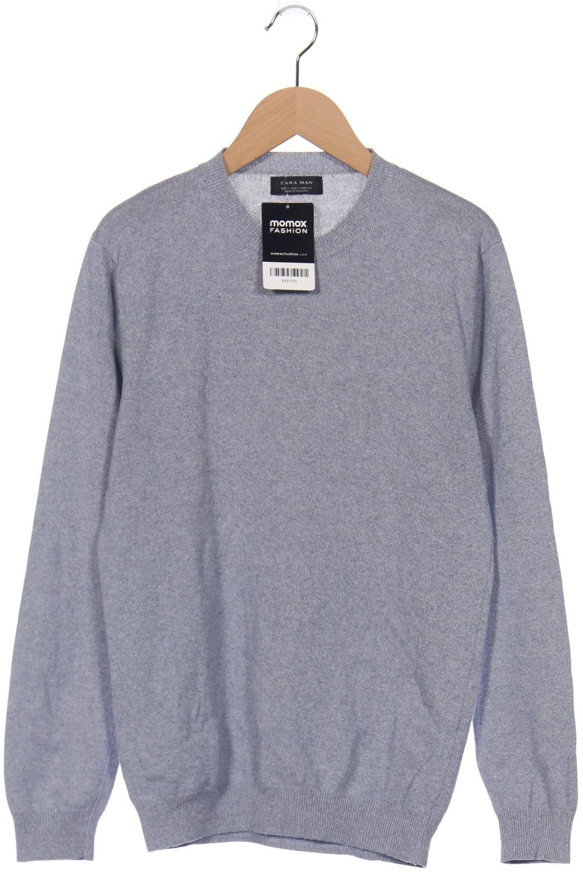 

ZARA Herren Pullover, blau