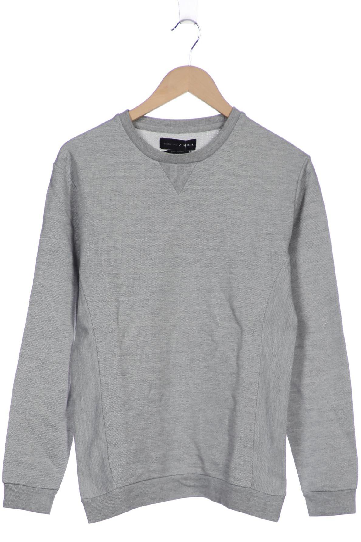 

ZARA Herren Pullover, grau