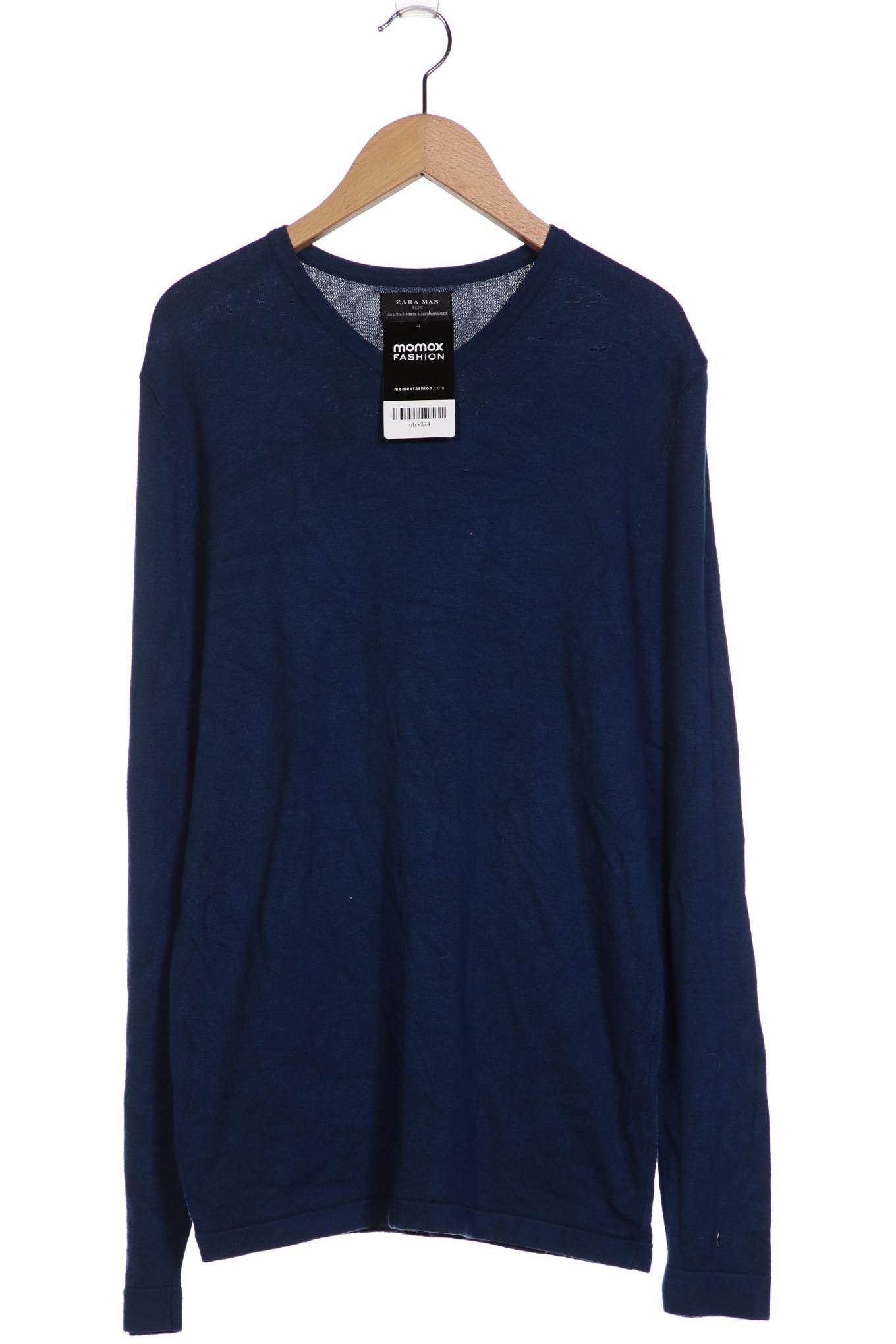 

Zara Herren Pullover, blau, Gr. 46