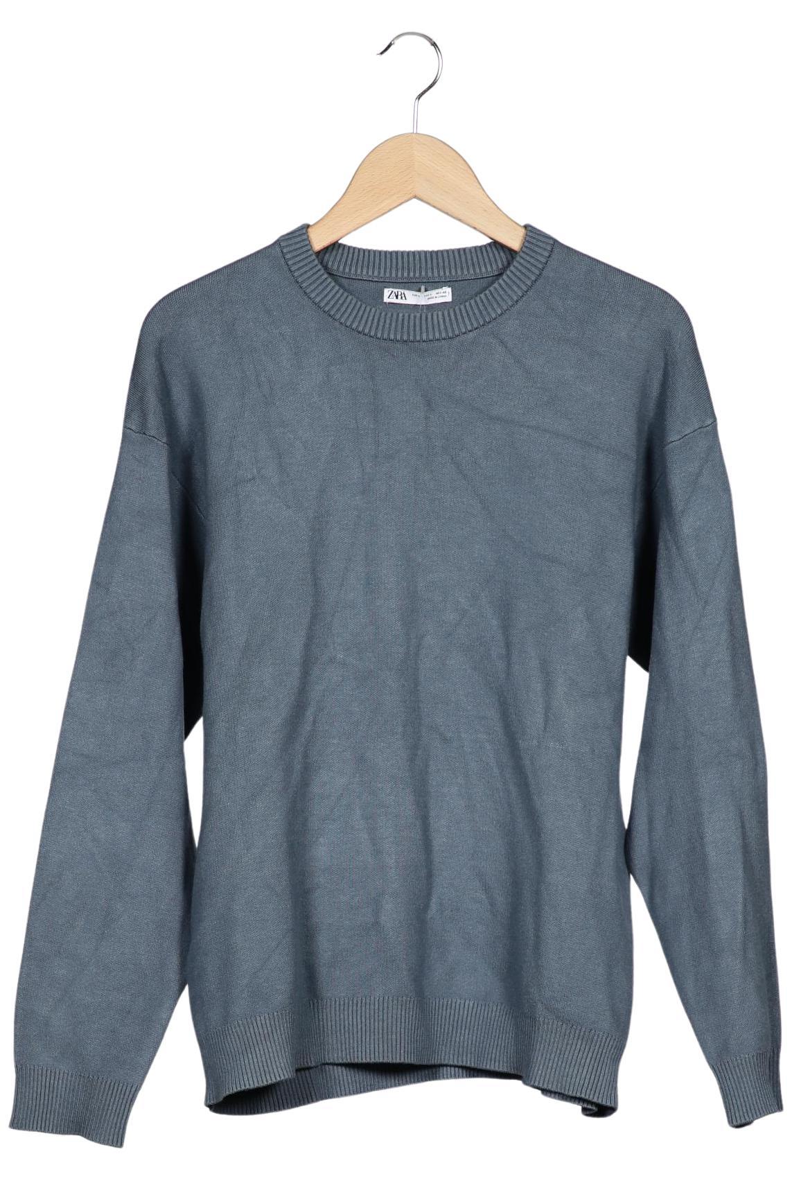 Thumbnail - Zara Herren Pullover, blau, Gr. 52