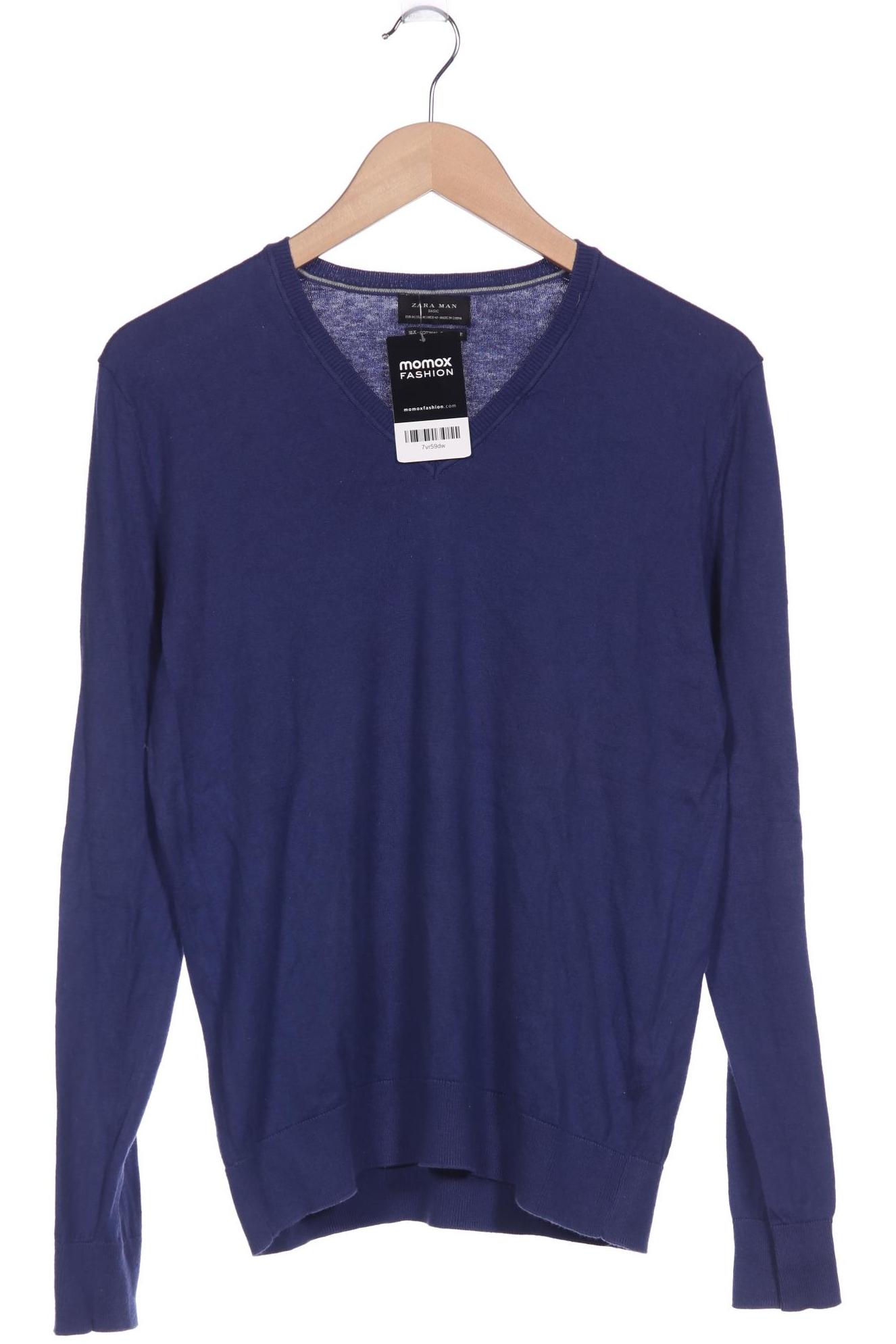 

Zara Herren Pullover, blau, Gr. 48