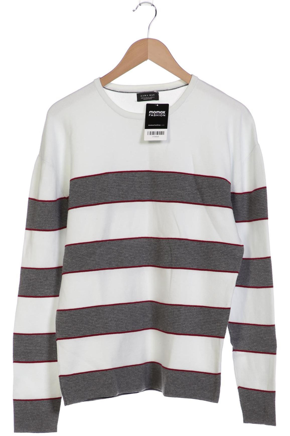 

Zara Herren Pullover, weiß, Gr. 54
