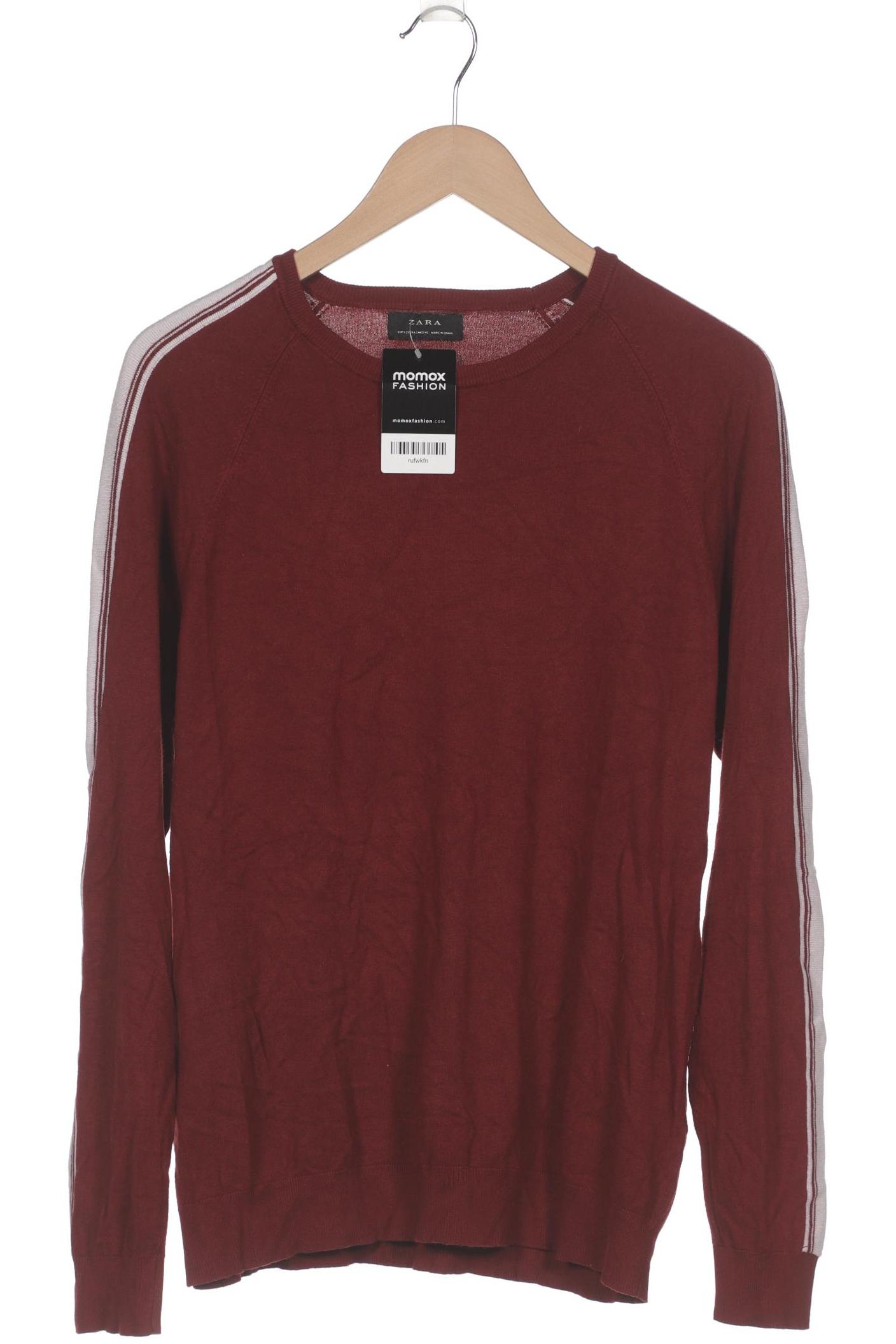 

Zara Herren Pullover, bordeaux, Gr. 52