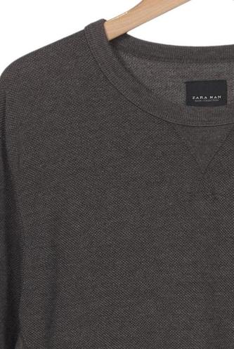 ZARA grau Pullover Herren XL Second Hand