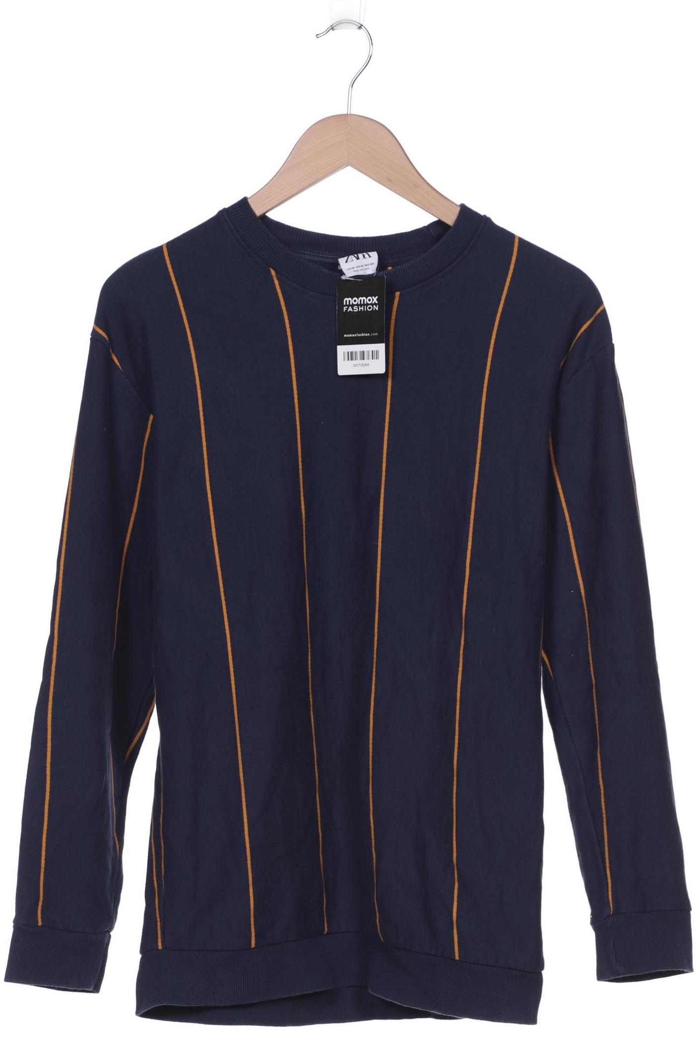 

ZARA Herren Pullover, marineblau