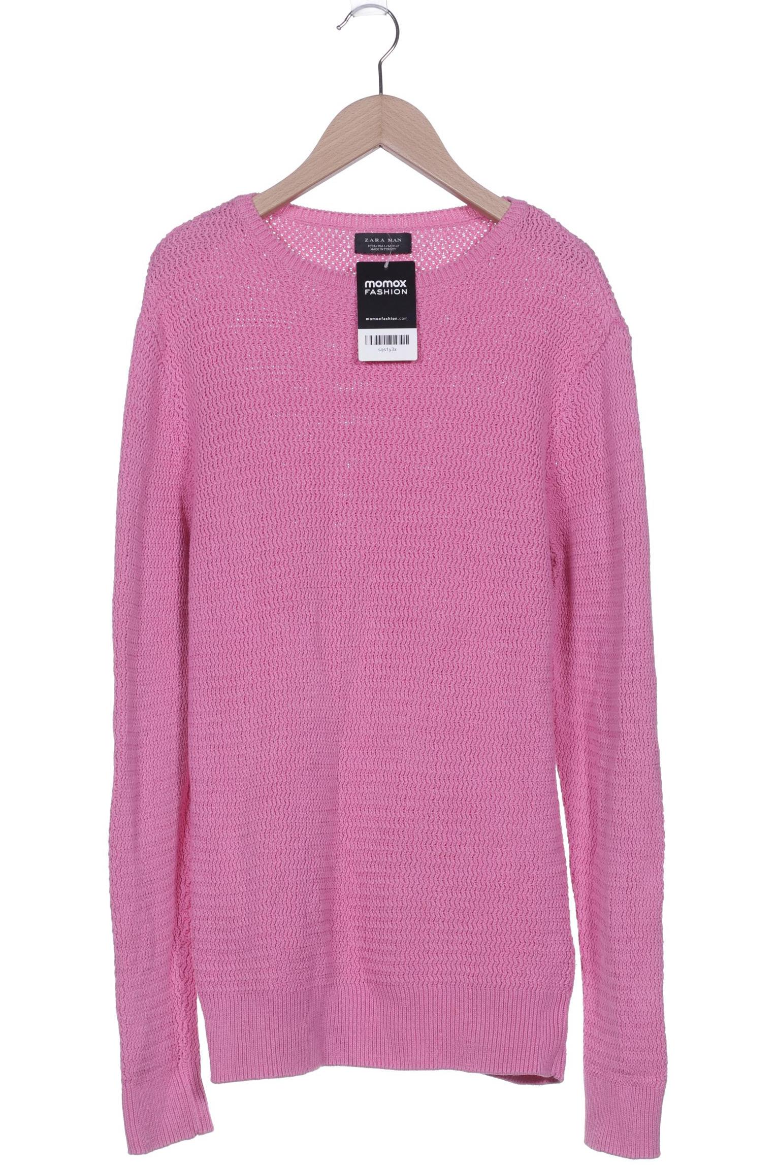 

ZARA Herren Pullover, pink