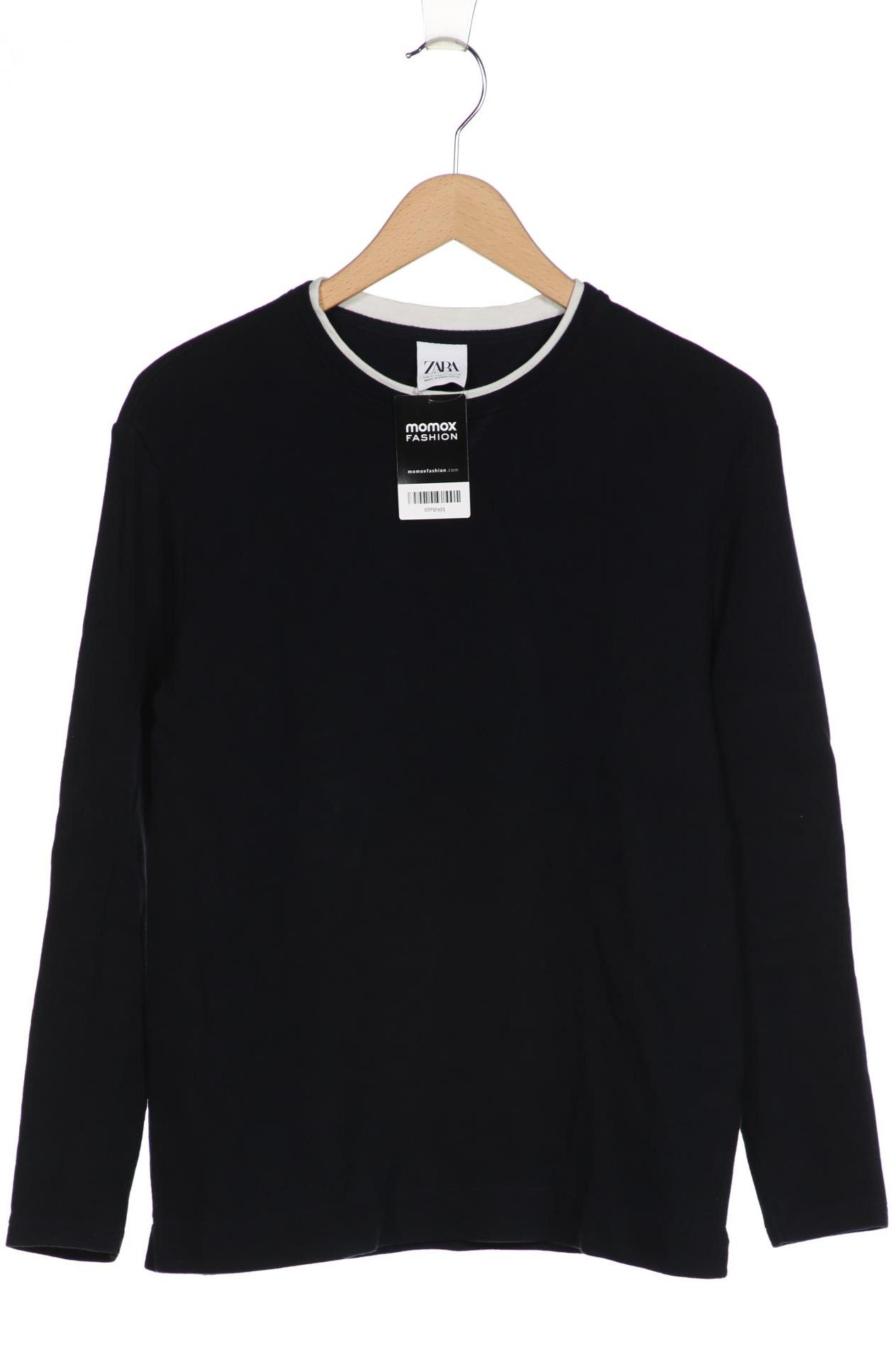 

ZARA Herren Pullover, marineblau