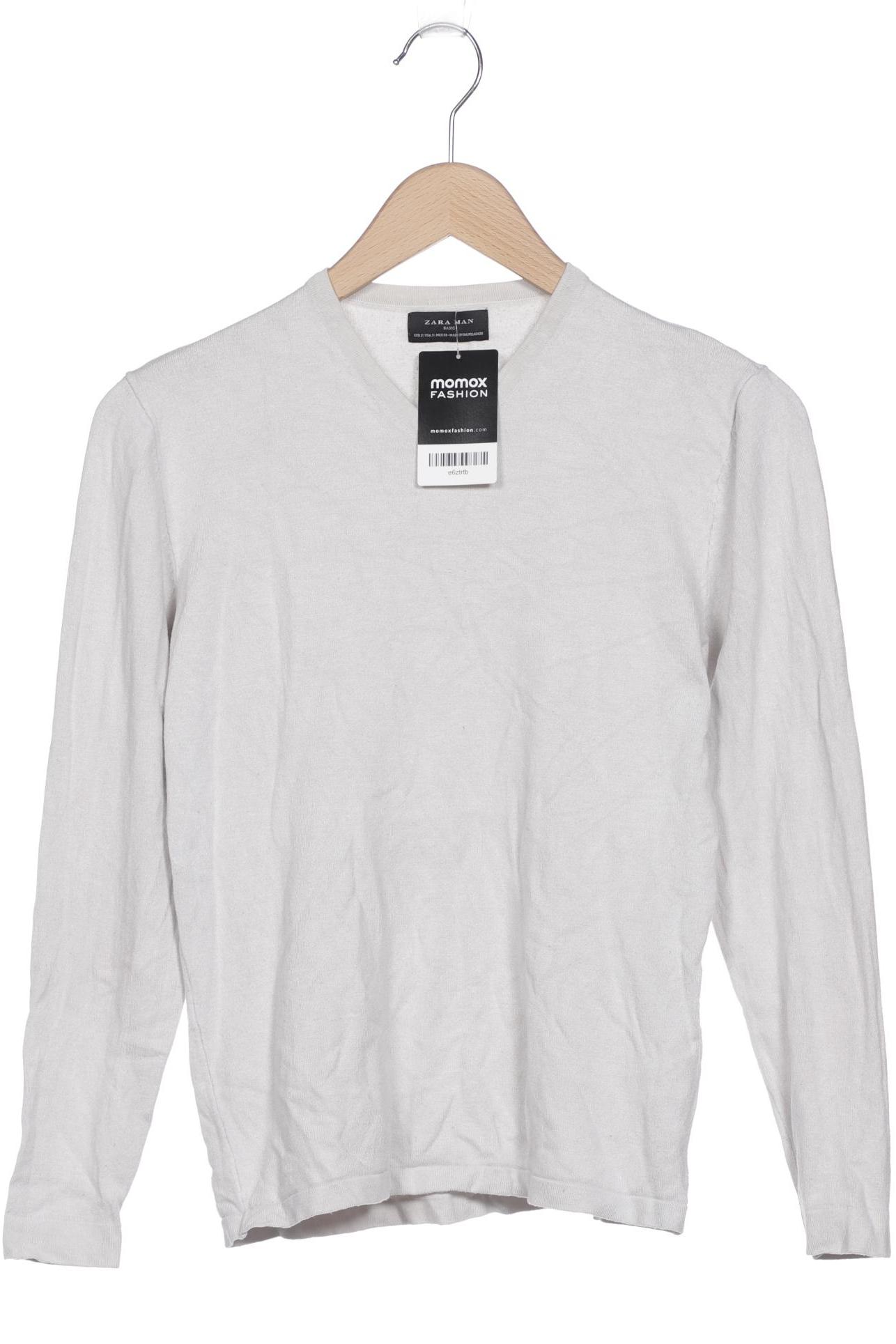 

ZARA Herren Pullover, grau