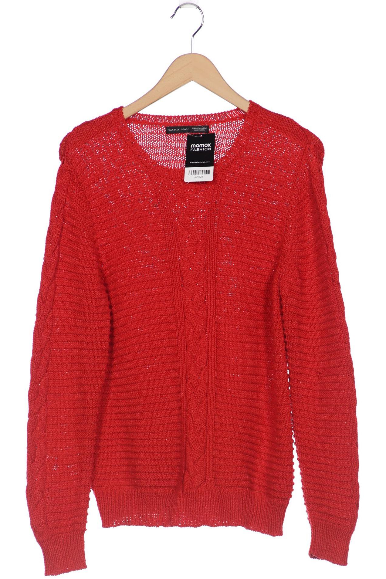 

ZARA Herren Pullover, rot