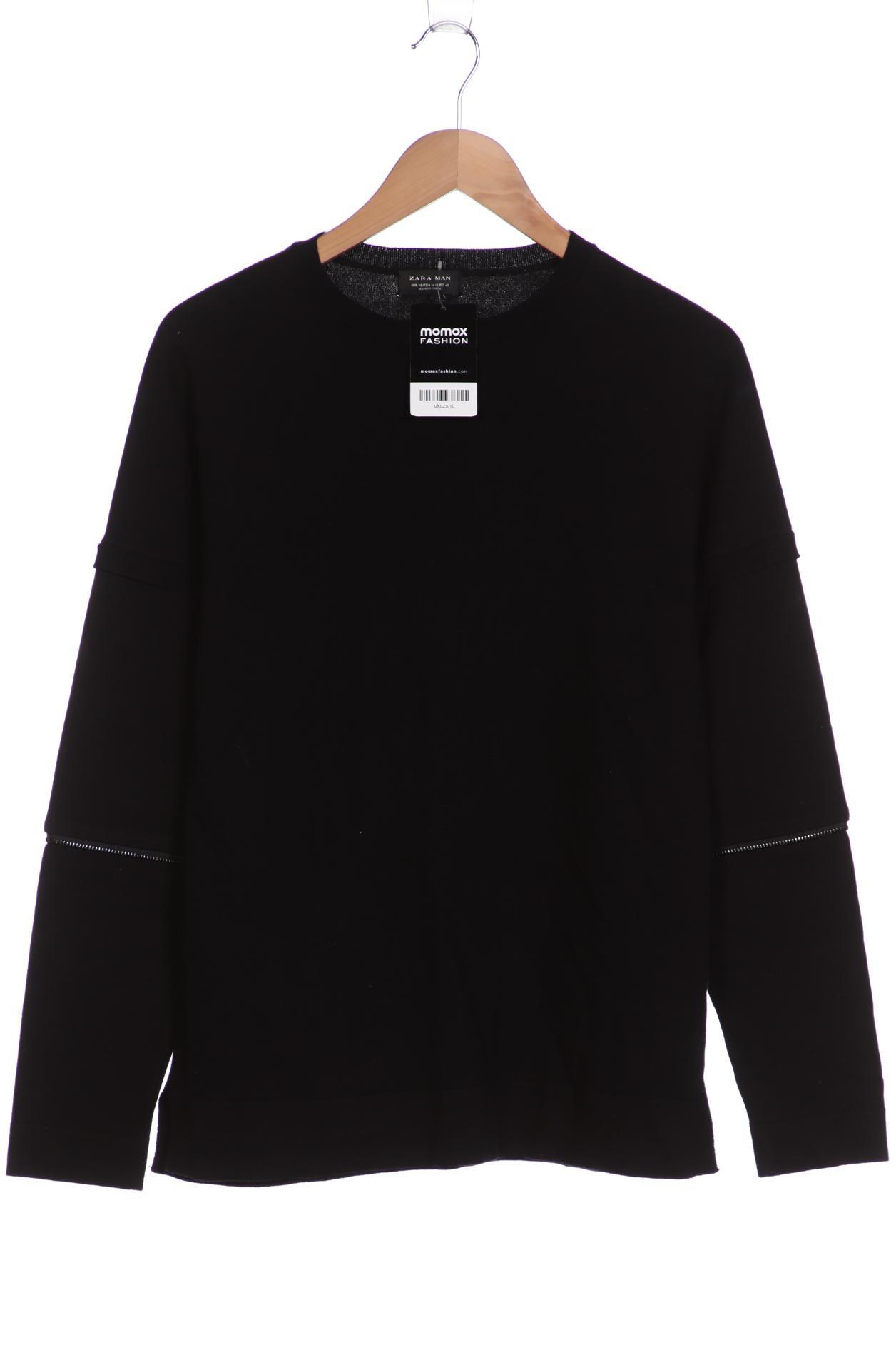 

ZARA Herren Pullover, schwarz