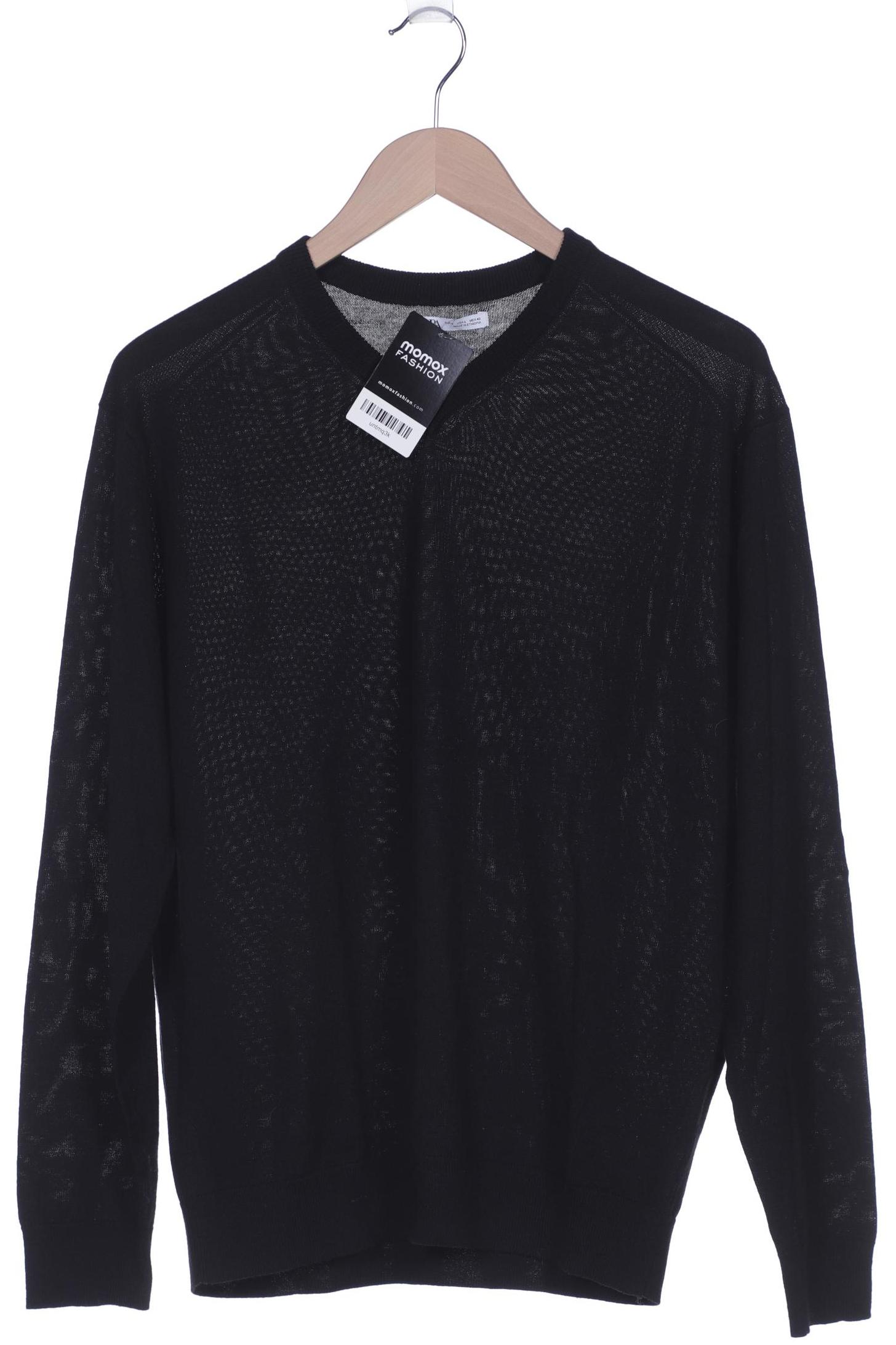 

ZARA Herren Pullover, schwarz