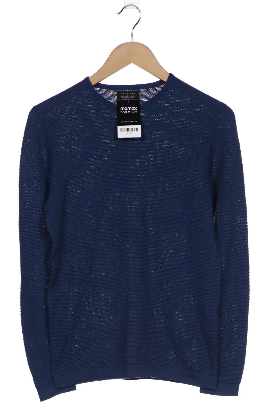 

Zara Herren Pullover, blau, Gr. 46