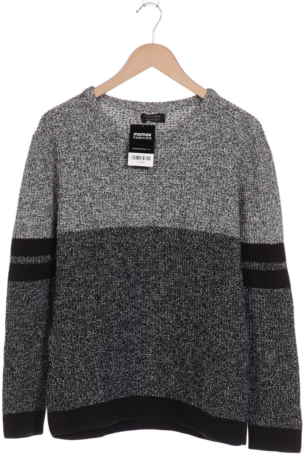 

ZARA Herren Pullover, grau