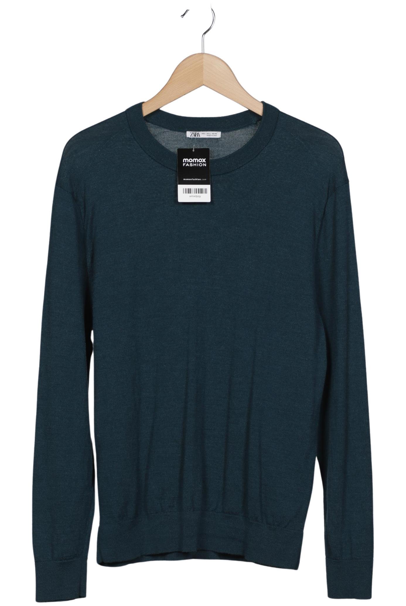 

Zara Herren Pullover, türkis, Gr. 52