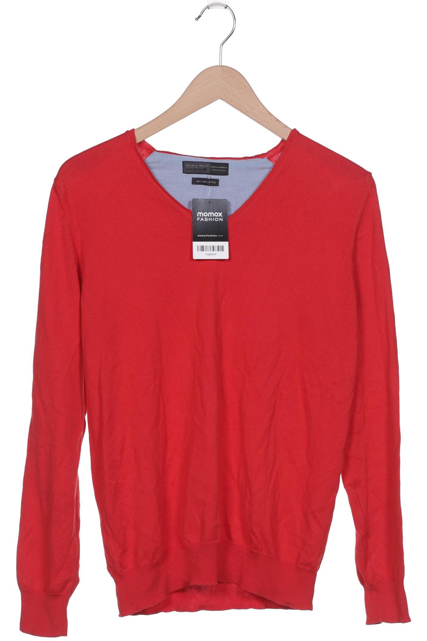 

Zara Herren Pullover, rot, Gr. 48