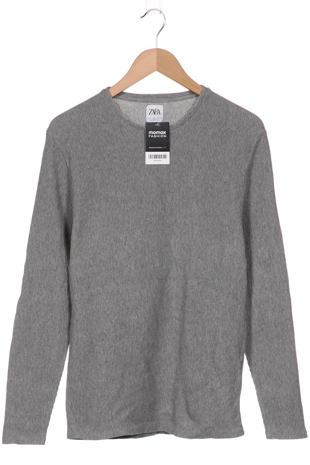 

ZARA Herren Pullover, grau