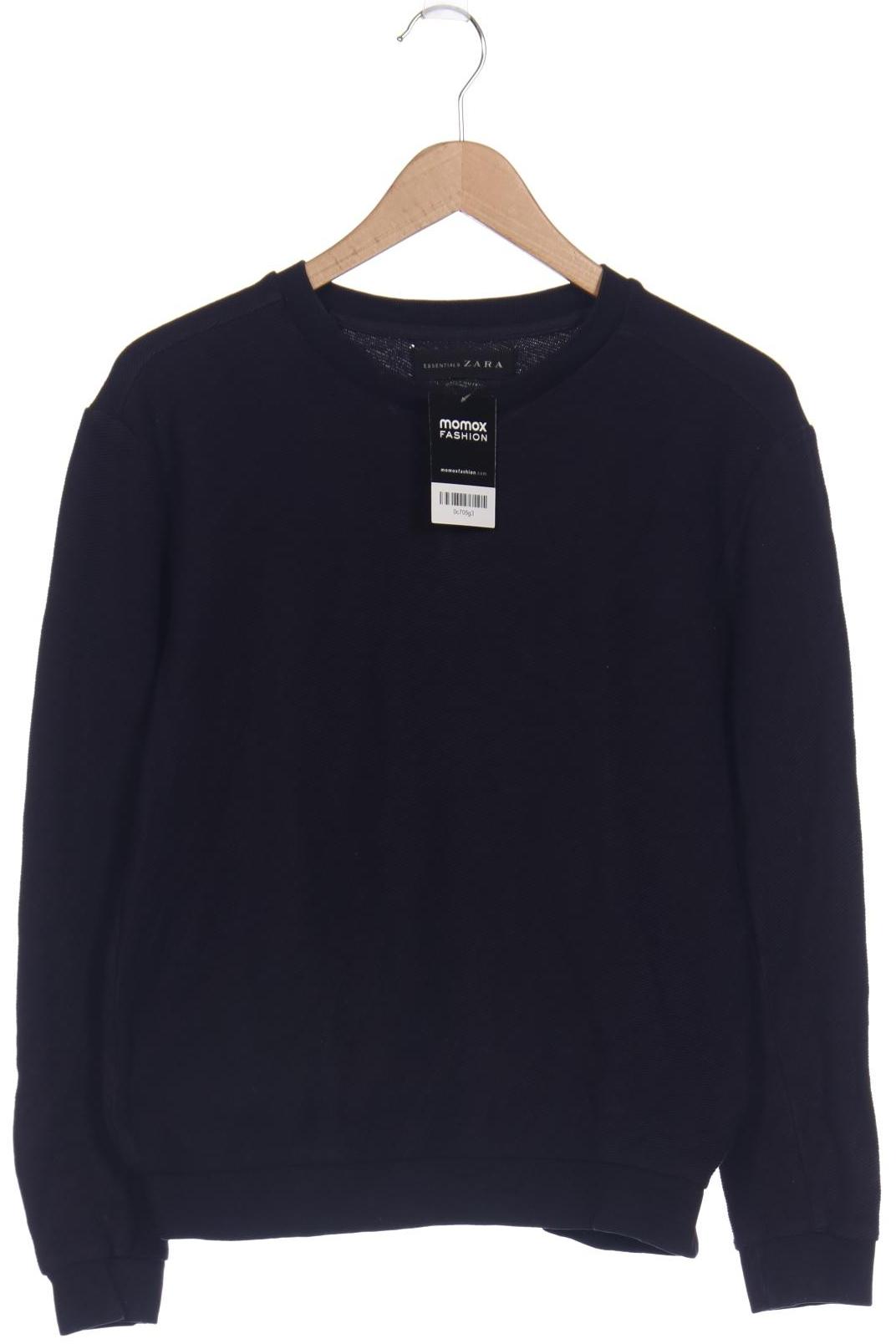 

ZARA Herren Pullover, marineblau