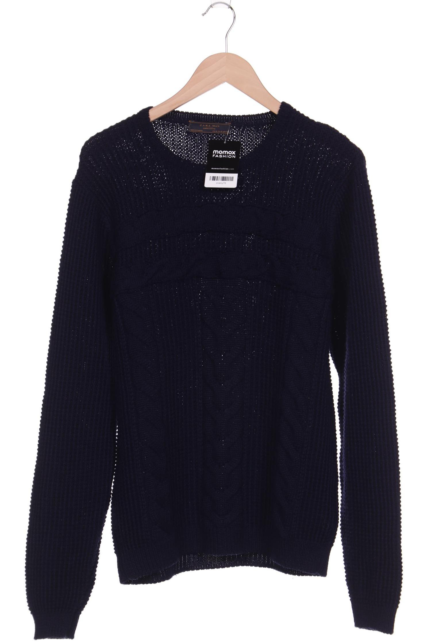 

Zara Herren Pullover, marineblau, Gr. 54