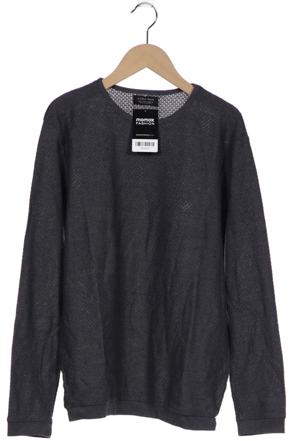 

ZARA Herren Pullover, grau