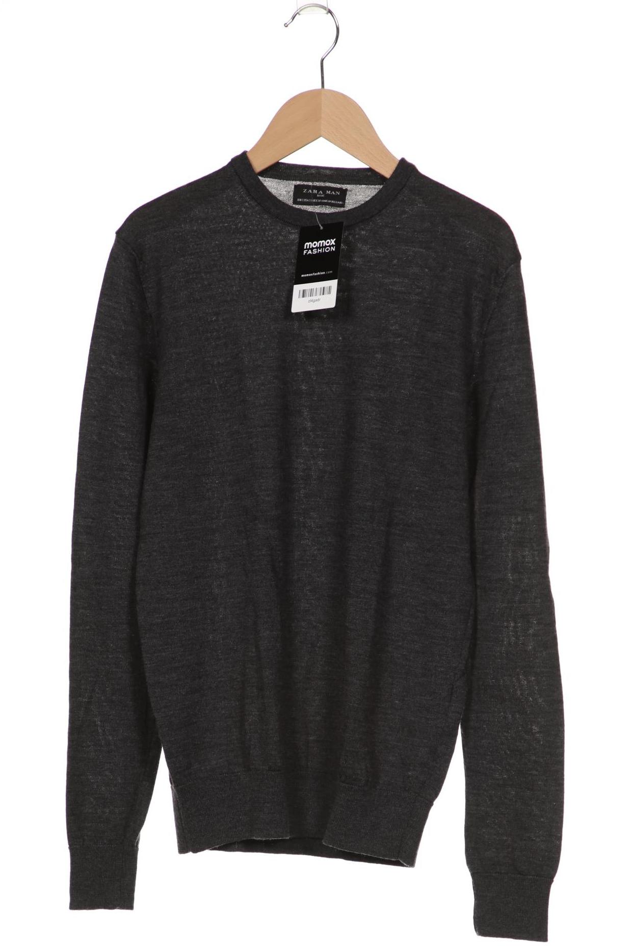 

ZARA Herren Pullover, grau