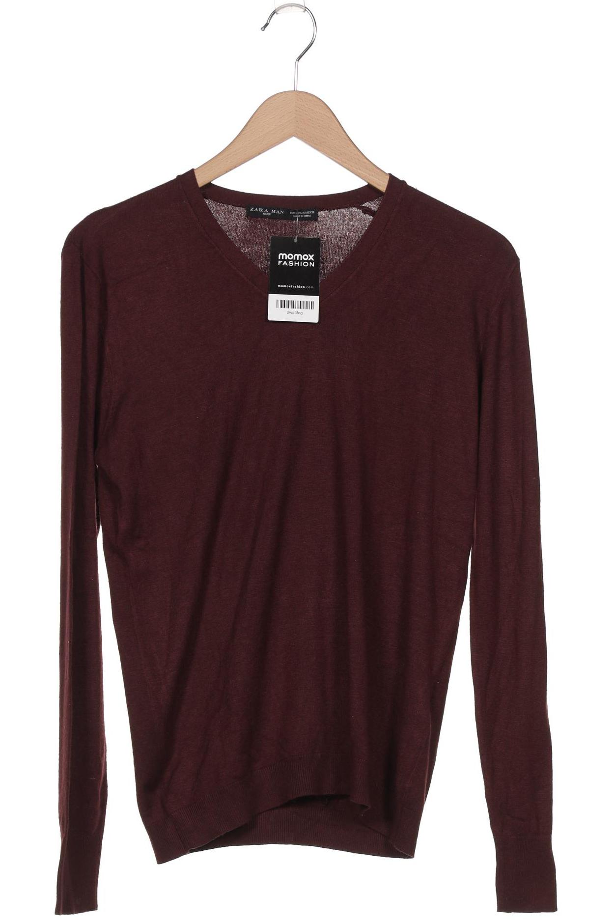 

Zara Herren Pullover, bordeaux, Gr. 46