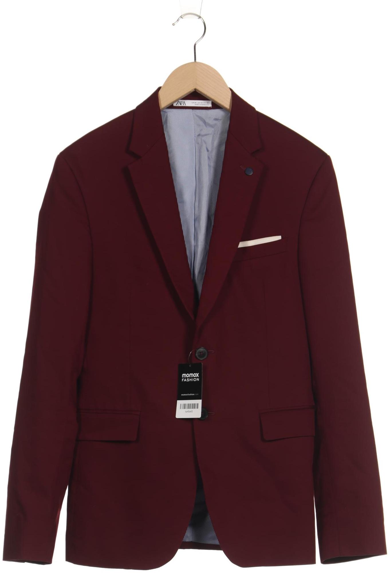 

Zara Herren Sakko, bordeaux, Gr. 44