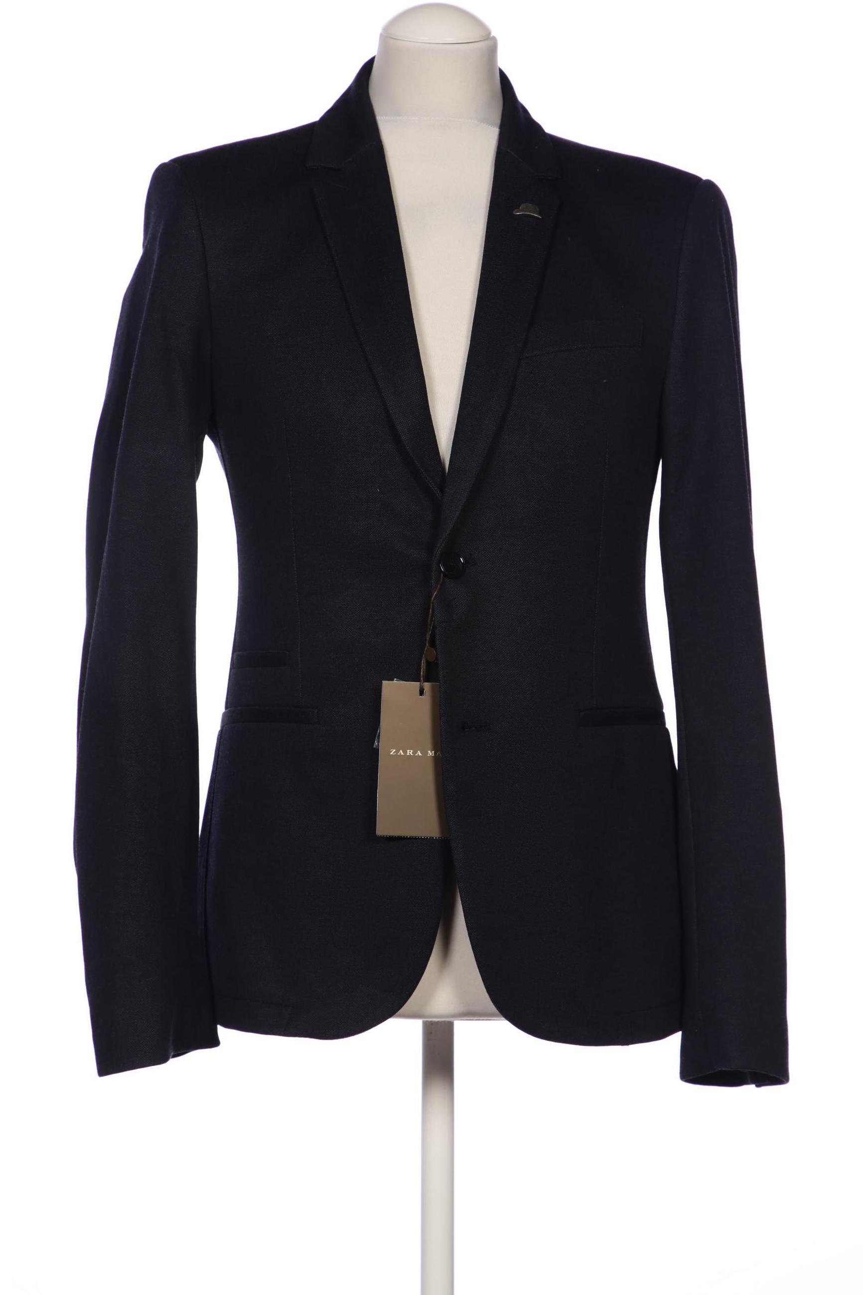 

ZARA Herren Sakko, marineblau
