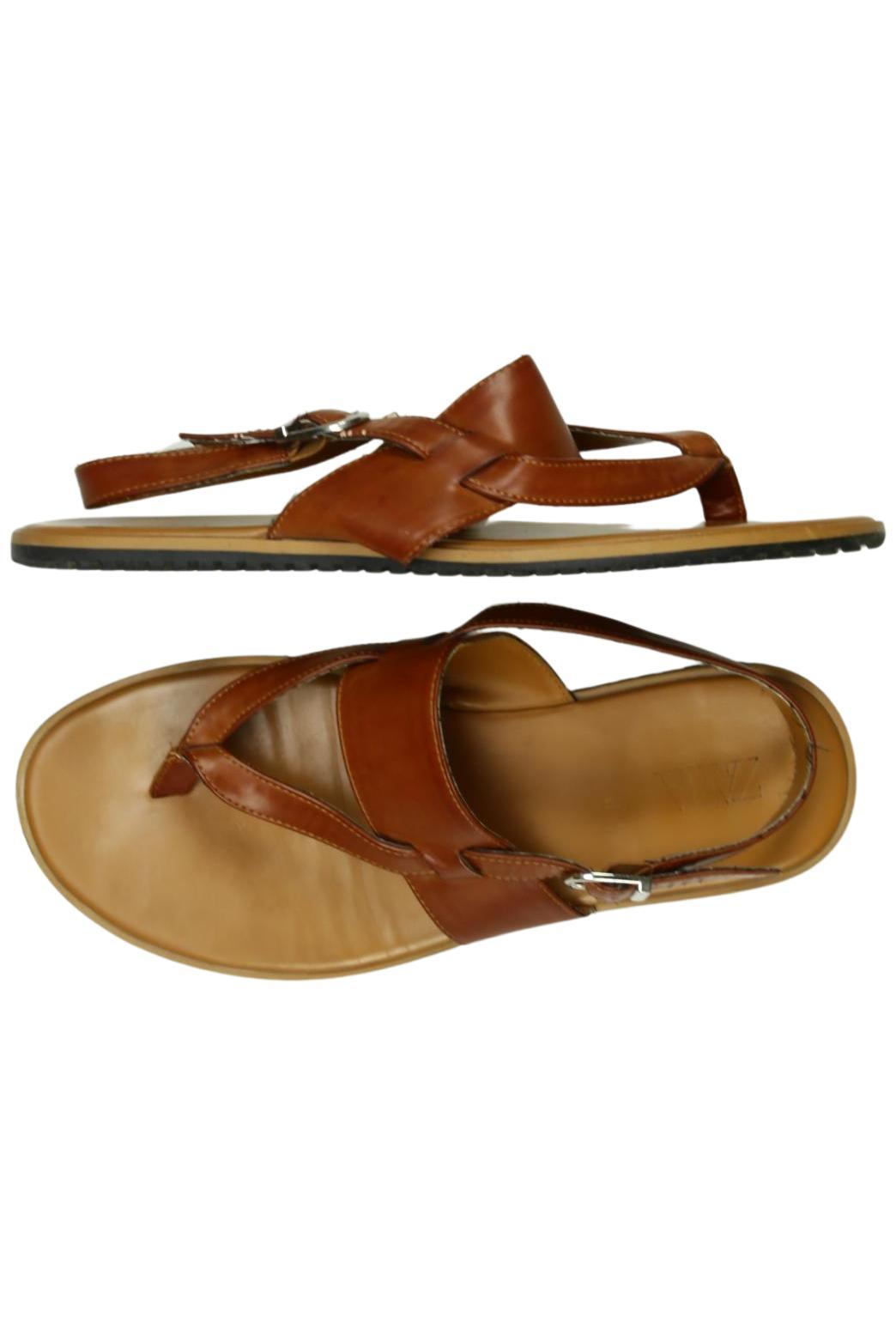 

Zara Herren Sandale, braun, Gr. 41