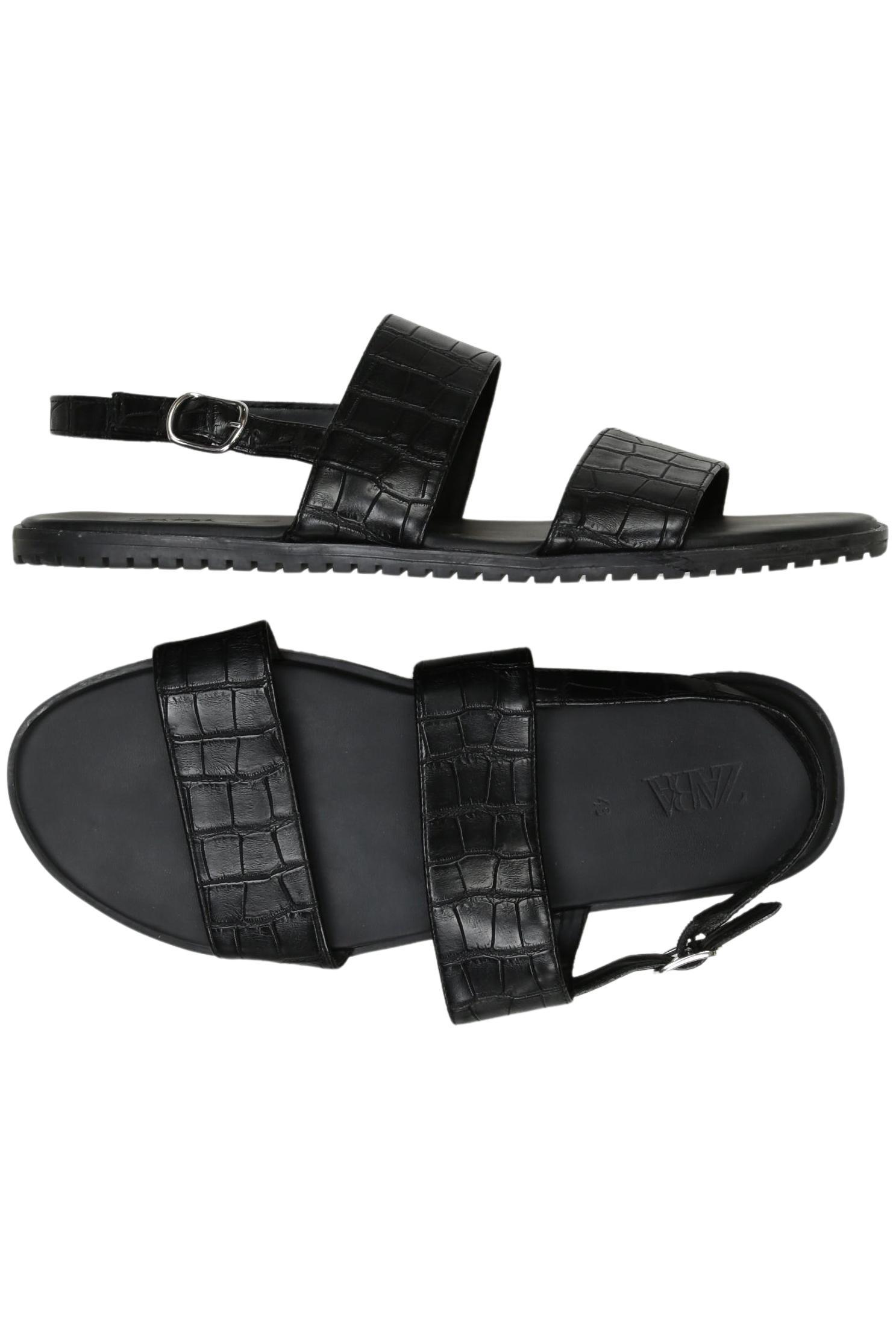 

Zara Herren Sandale, schwarz, Gr. 43