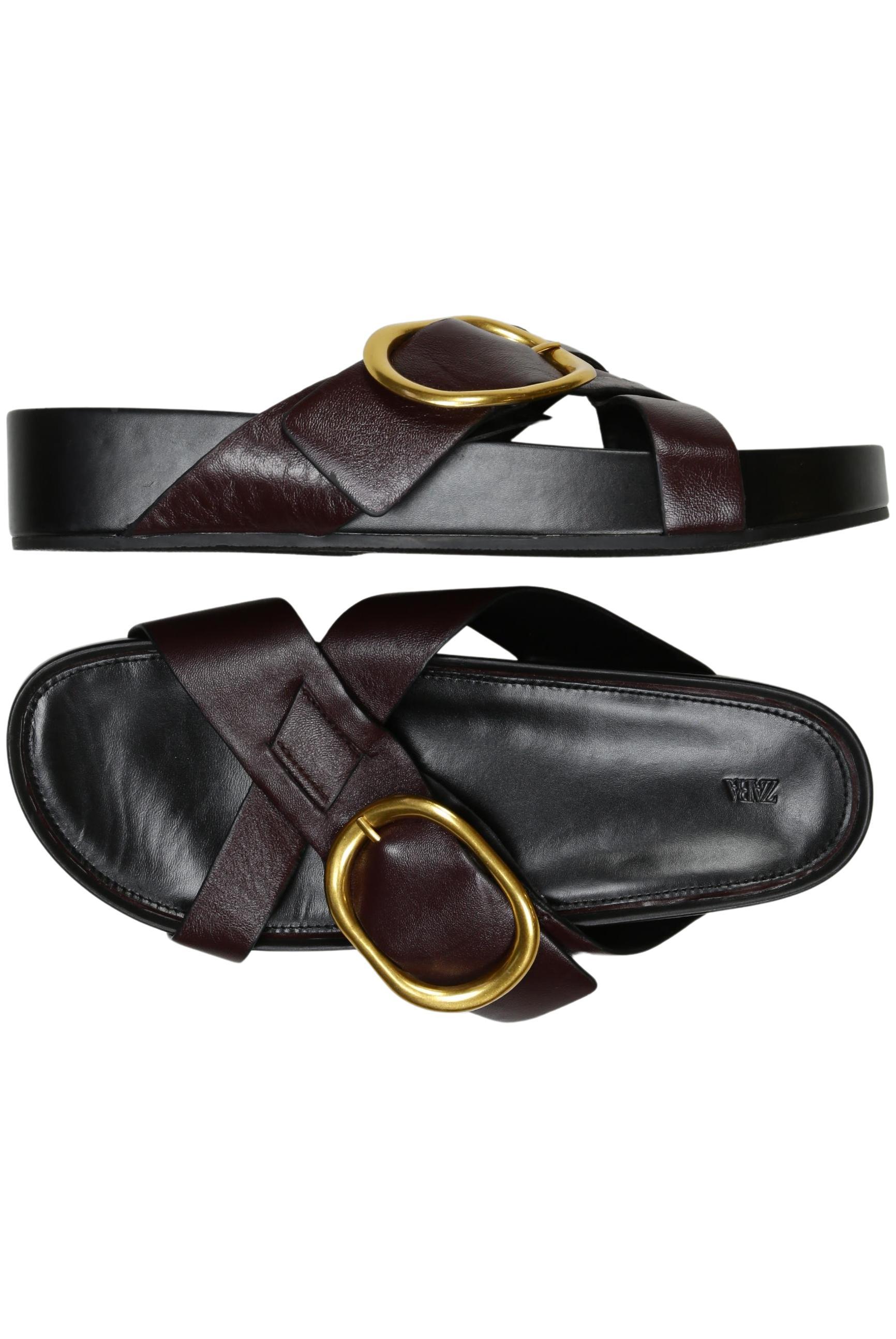 

Zara Herren Sandale, braun, Gr. 42