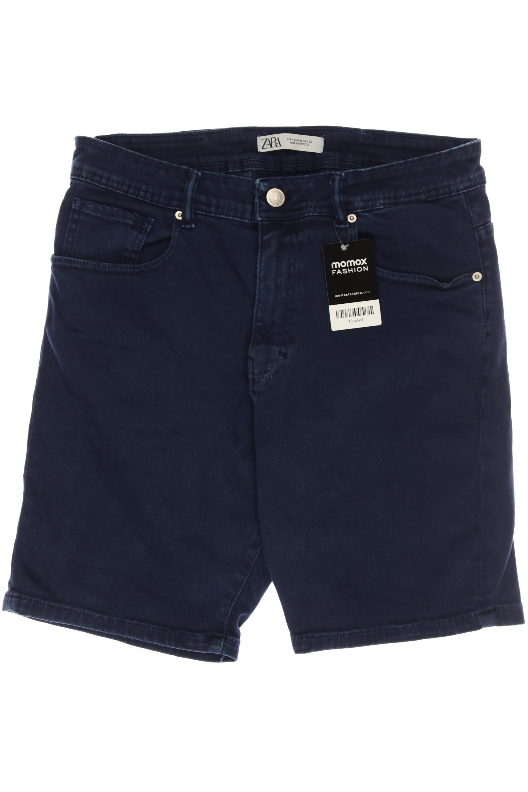 

ZARA Herren Shorts, marineblau