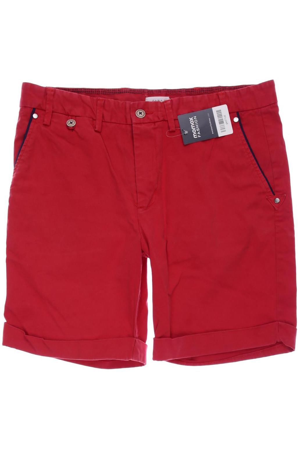 

ZARA Herren Shorts, rot