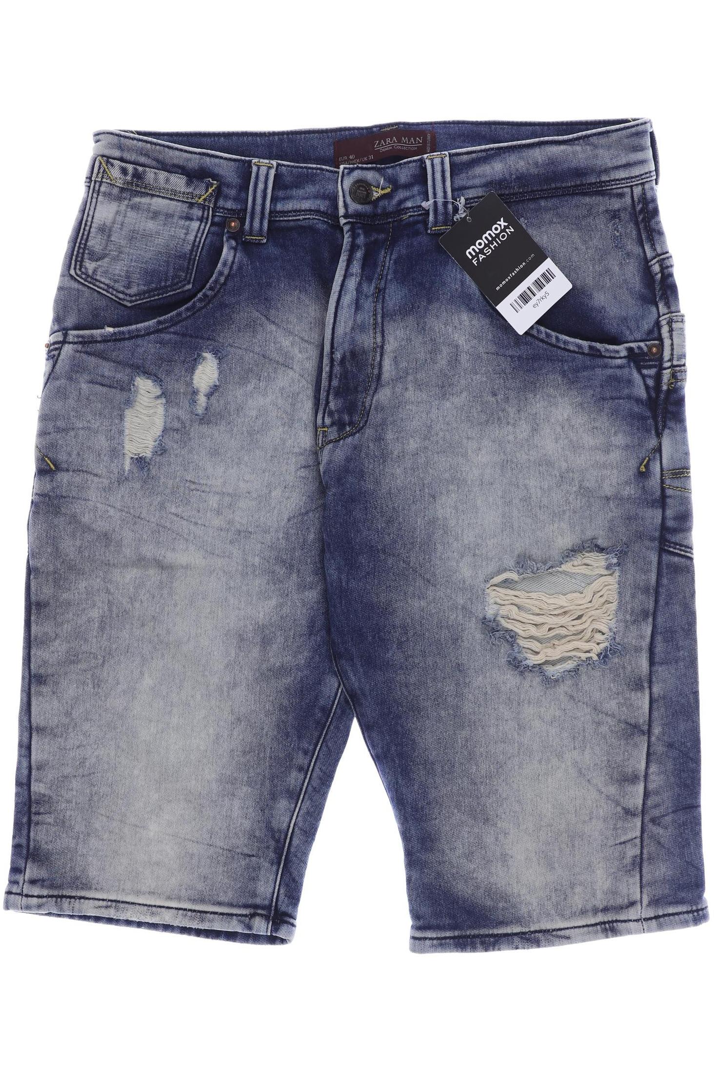 

ZARA Herren Shorts, blau