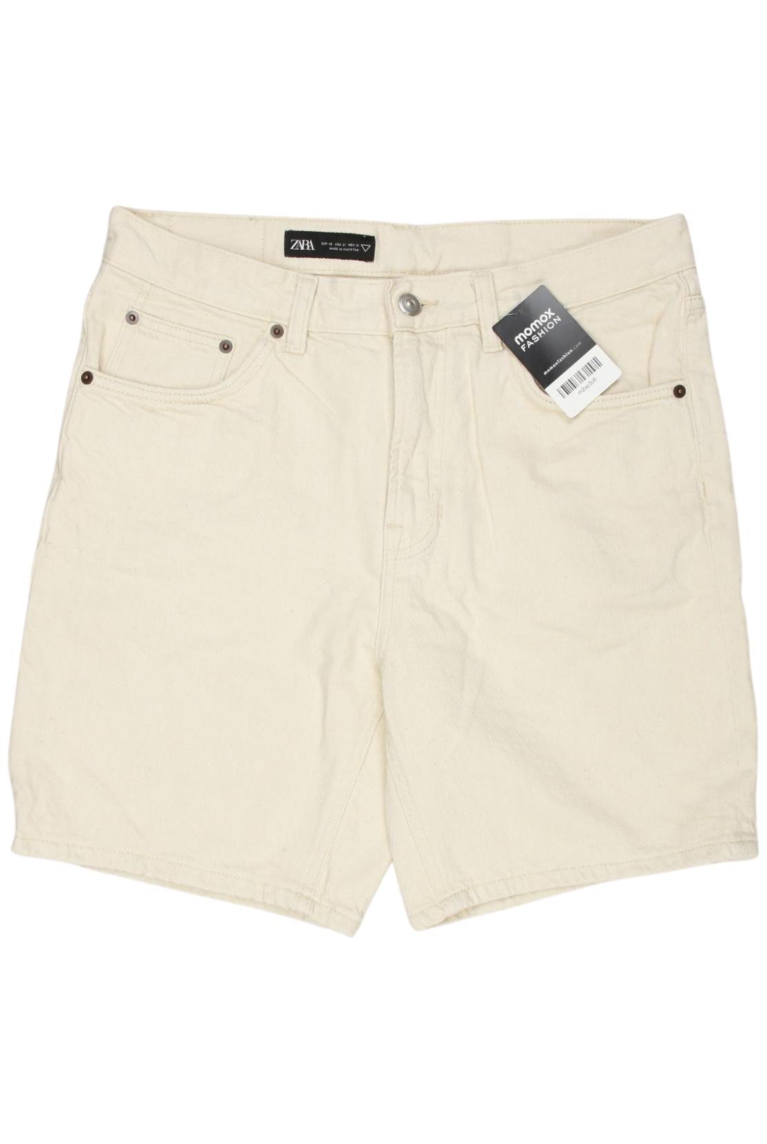 

Zara Herren Shorts, cremeweiß, Gr. 31
