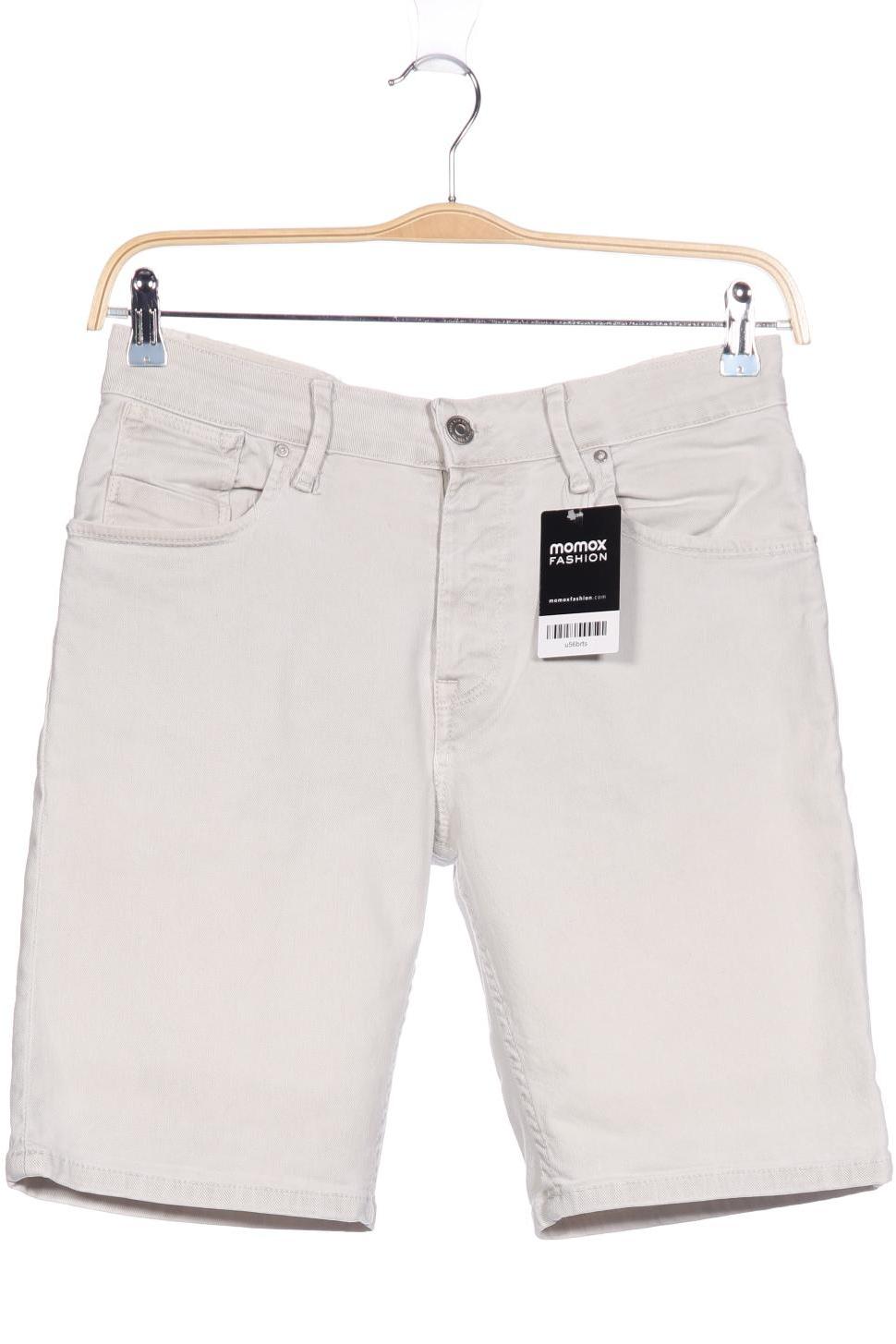 

ZARA Herren Shorts, cremeweiß