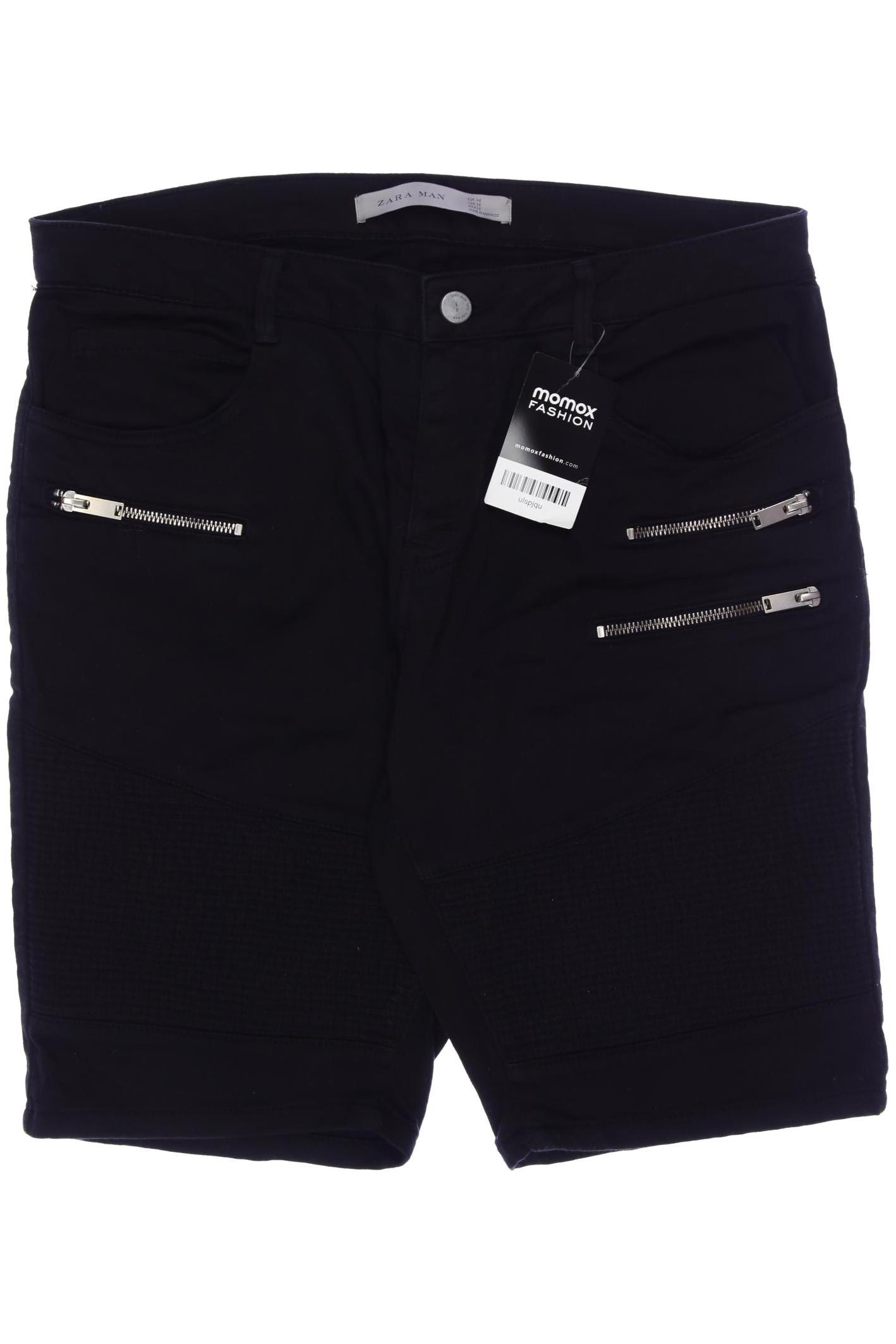

ZARA Herren Shorts, schwarz